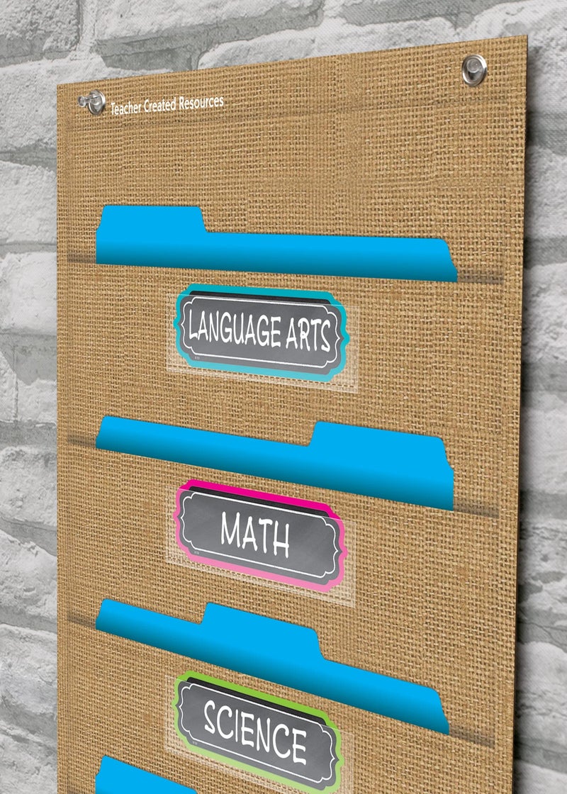 Teacher Created Resources Chalkboard Brights Labels (TCR20871) - Image 2
